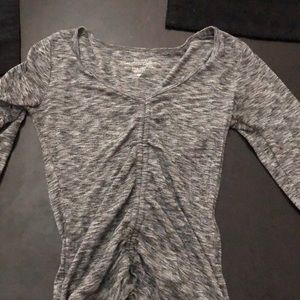 gray long sleeve